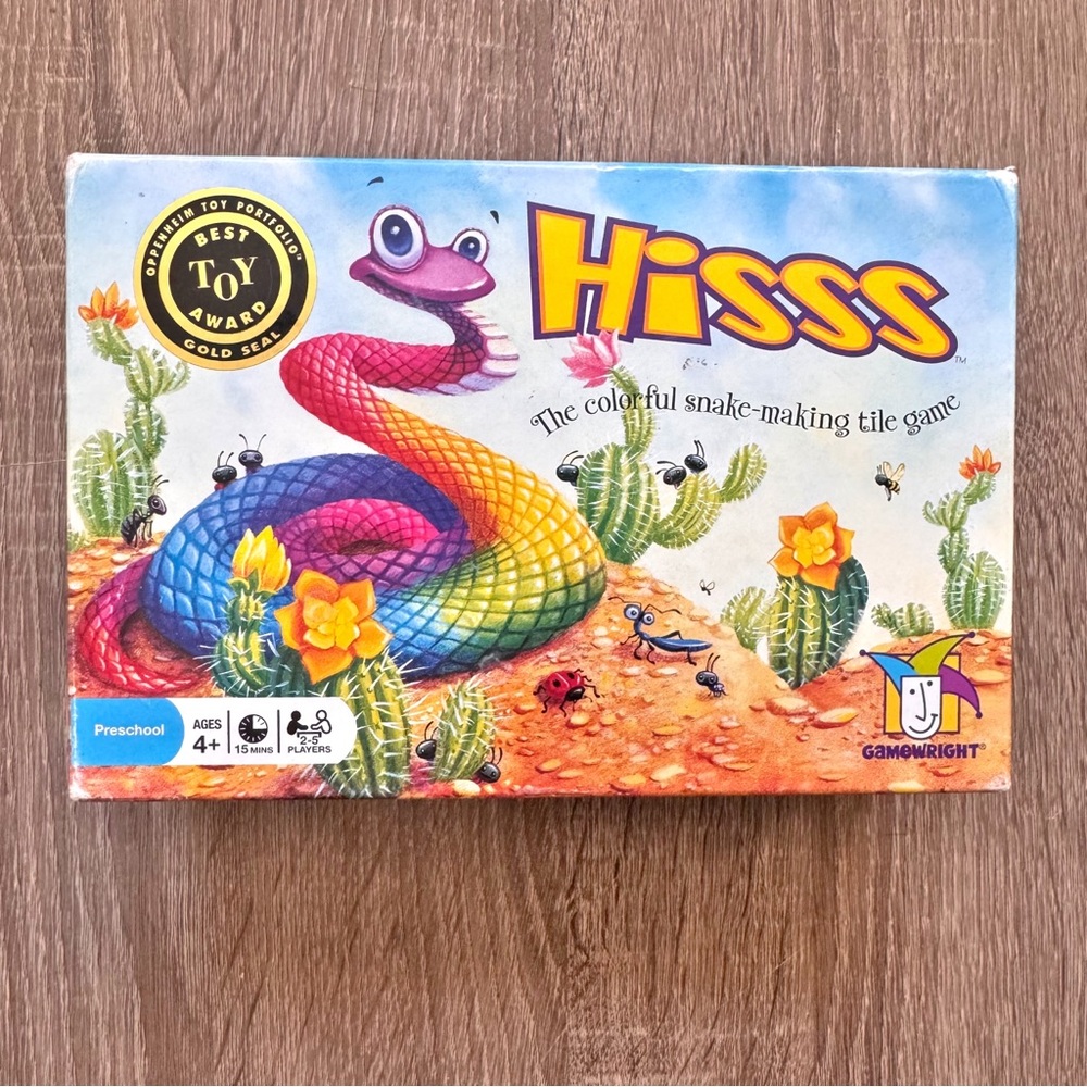HISSS The Colorful Snake Making Tile Matching Game Gamewright - Picture 2 of 6